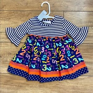 Baby girl Alphabet school dress